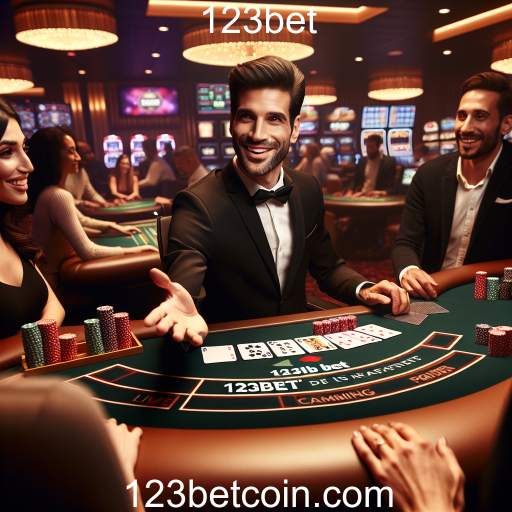 Descubra a emoção dos Jogos de Live Dealer no 123bet